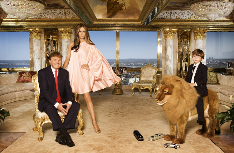 Image result for trump in trump tower apartment