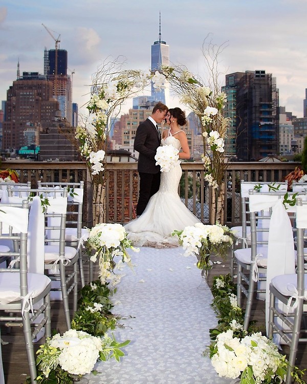 Love in the Sky: Unveiling the Ultimate Rooftop Wedding Venues Worldwide - New York City Rooftop Wedding Venues