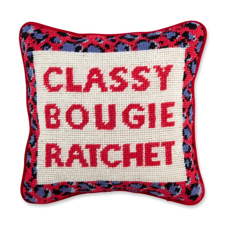 Needlepoint Pillows Are Coming Back All Over the Country, But They Never  Went Out of Style in the South