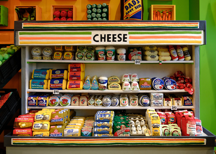Artist Lucy Sparrow Unveils A Colorful Grocery Store Made Entirely Of  Felt?!