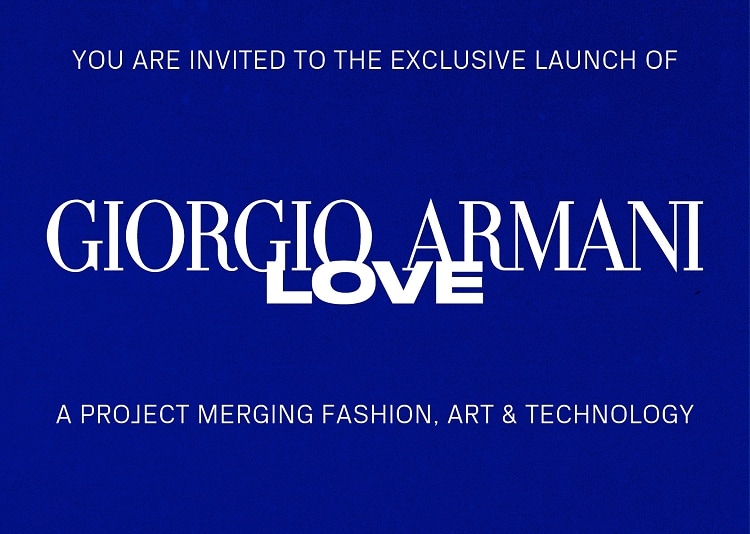 Giorgio Armani Launches Love At Art Basel Miami 2022