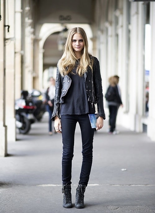 8 Ways To Wear Your Leather Jacket This Fall