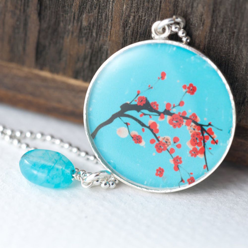 10 Etsy Cherry Blossom Jewelry Finds