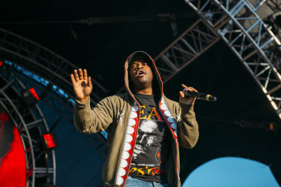 adollarap ferg in Shaun White's AIR + STYLE Los Angeles Festival