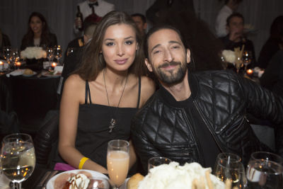 adrien brody in Diesel Madison NYFW After Party