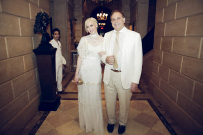 bruce vanyos in Best Dressed Guests: The 2016 Frick Collection Spring Garden Party