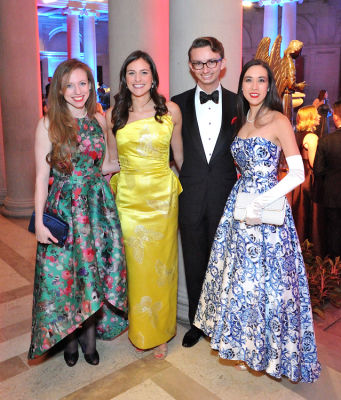 emily mohr-right in The Frick Collection Young Fellows Ball 2018
