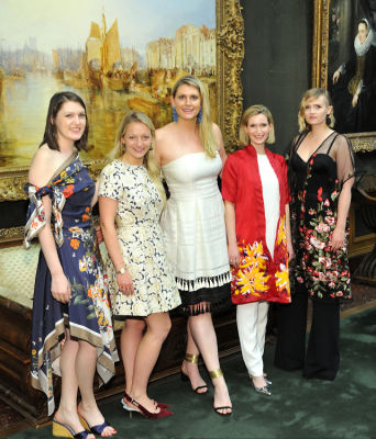 laura webb in The Frick Collection Spring Garden Party 2018