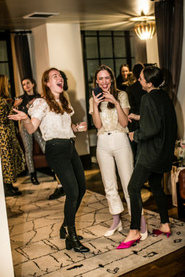 margaret hancock in Lingua Franca's Extraordinary Women Cocktail Party at The Ludlow Hotel Penthouse