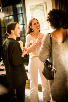sophie furman in Lingua Franca's Extraordinary Women Cocktail Party at The Ludlow Hotel Penthouse