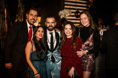 andrea suarez in Jon Harari's Annual Holiday Party LIT Up The Night!
