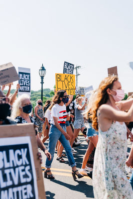 cynthia rowley in A-Listers Join Montauk's Love At The End March For Black Lives Matter