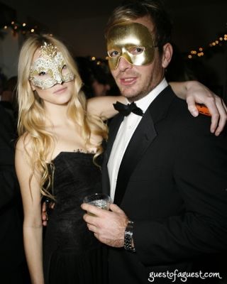 andre balazs in Masquerade christmas party