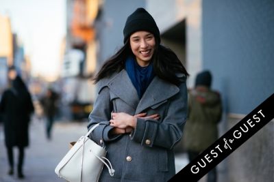 lily kwong in NYFW Street Style Day 4