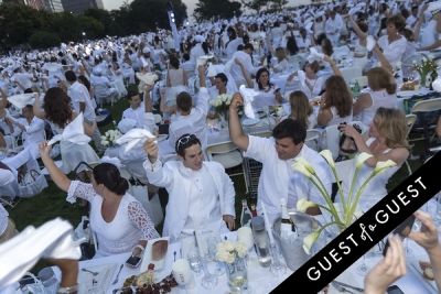 kristen dehler in Diner En Blanc NYC 2014