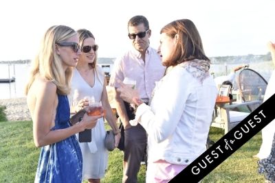 bettina stelle in Cointreau & Guest of A Guest Host A Summer Soiree At The Crows Nest in Montauk