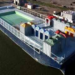 Bronx Barge Is A Portable Pool Party