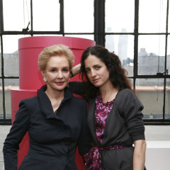 Mother And Daughter Bonding At The Carolina Herrera Launch Of The New CH Fragrance