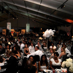 Photo Of The Day: Russell Simmon's Black & White Party Takes Over East Hampton