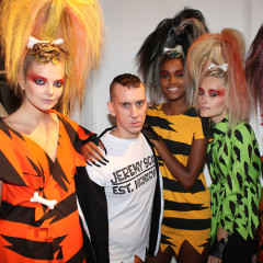 Jeremy Scott's London Fashion Week Debut: Pebbles, Is That You?