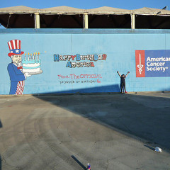 Photo Of The Day: Alec Monopoly Graffitied D.C. For A Good Cause