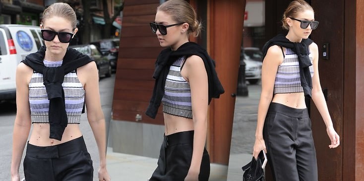 What's Going On With Gigi Hadid's Belly Button?