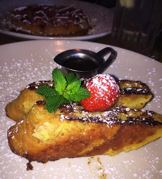 Bruléed French Toast at The Cheesecake Factory