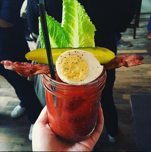 Jacob's Pickles' Bloody Mary