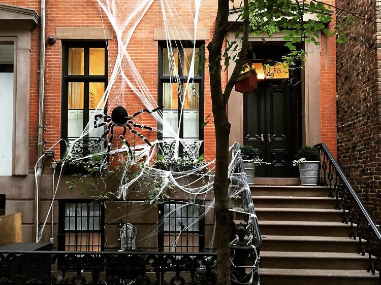 Fancy Ass Halloween Decorations In The West Village