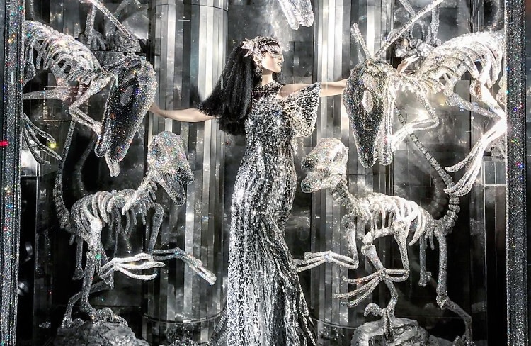 Bergdorf Goodman's Holiday Windows Celebrate NYC Cultural Institutions