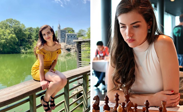 Chess influencer, 25, is branded a real-life Beth Harmon by