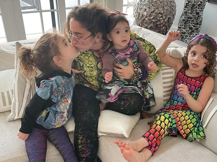 How Colorful CEO & Cool Mom Zara Terez Tisch Is Getting It All Done In  Lockdown (Or Not)