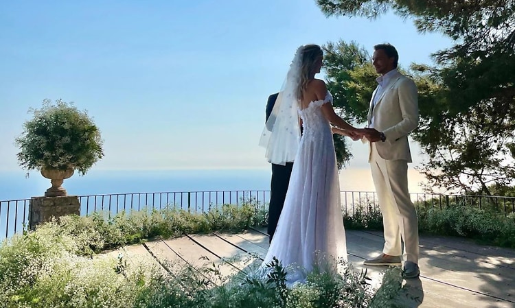 How Stunning Was Gabriella de Givenchy's Capri Wedding?