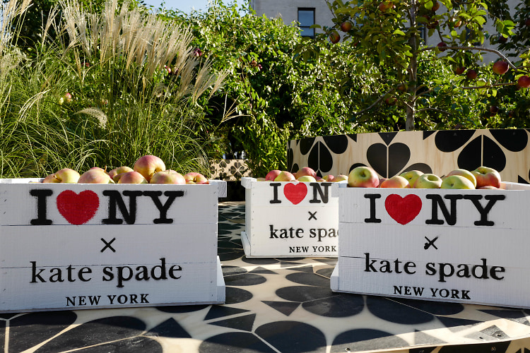 Kate Spade Unveils A Stylish Apple Orchard... In The Meatpacking District?!