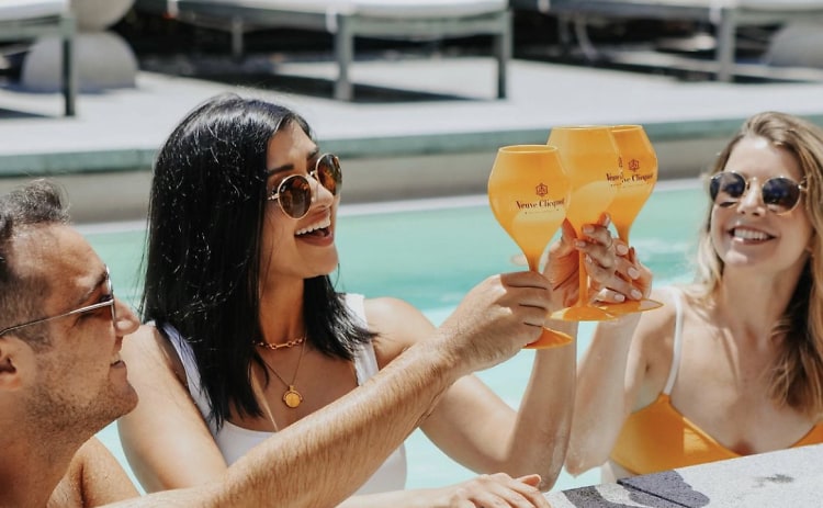 Veuve Clicquot celebrates the summer season in style at the Veuve