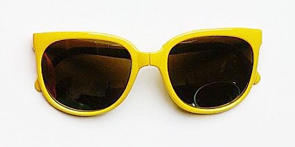 Corey Worthington Yellow Sunglasses