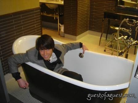 bathtub, SoHo grand