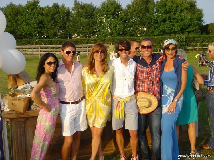 Hamptons tea dance with the real housewives