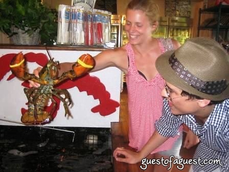 lobsters at grosmans
