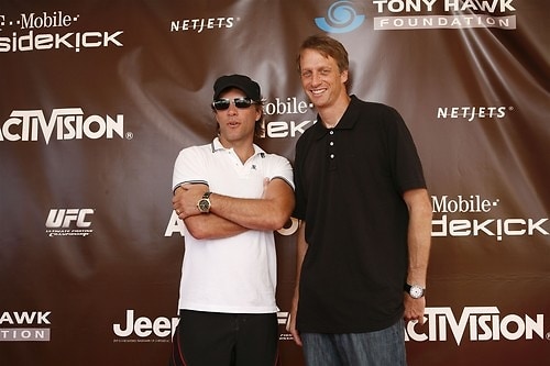 Jon Bon Jovi and Tony Hawk