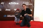 Verne Troyer and Tony Hawk 