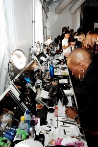 backstage at miss sixty