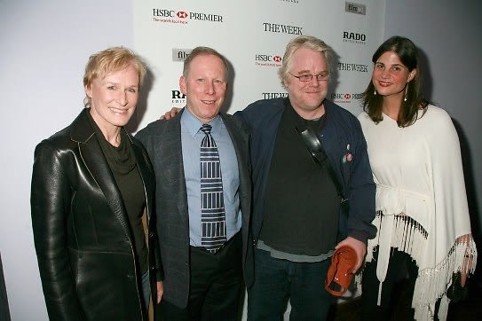 Glenn Close, Steve Mendelson, Philip Seymour Hoffman, Katrina Pavlos