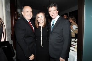 Rudy Giuliani, Judith Giuliani, Jay McInerney