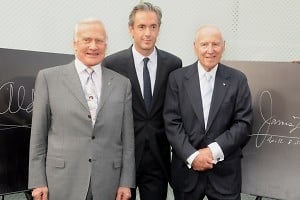 Buzz Aldrin, Daniel Lalonde, Jim Lovell