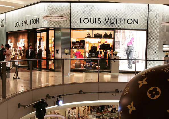 SYDNEY, AUSTRALIA - December 12, 2016: Louis Vuitton Luxury Store