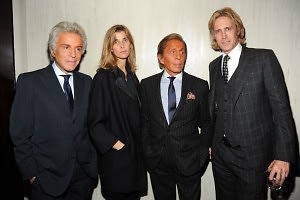 Giancarlo Giammetti, Princess Rosario Nadal, Valentino Garavani, Bruce Hoeksema 