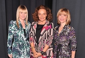 Amy Astley, Diane von Furstenberg, Laura McEwen
