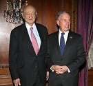 Ed Koch, Mayor Michael Bloomberg 