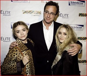 Mary Kate Olsen, Bob Saget, Ashley Olsen